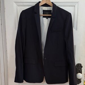 J. Crew Wool Navy Regent Blazer